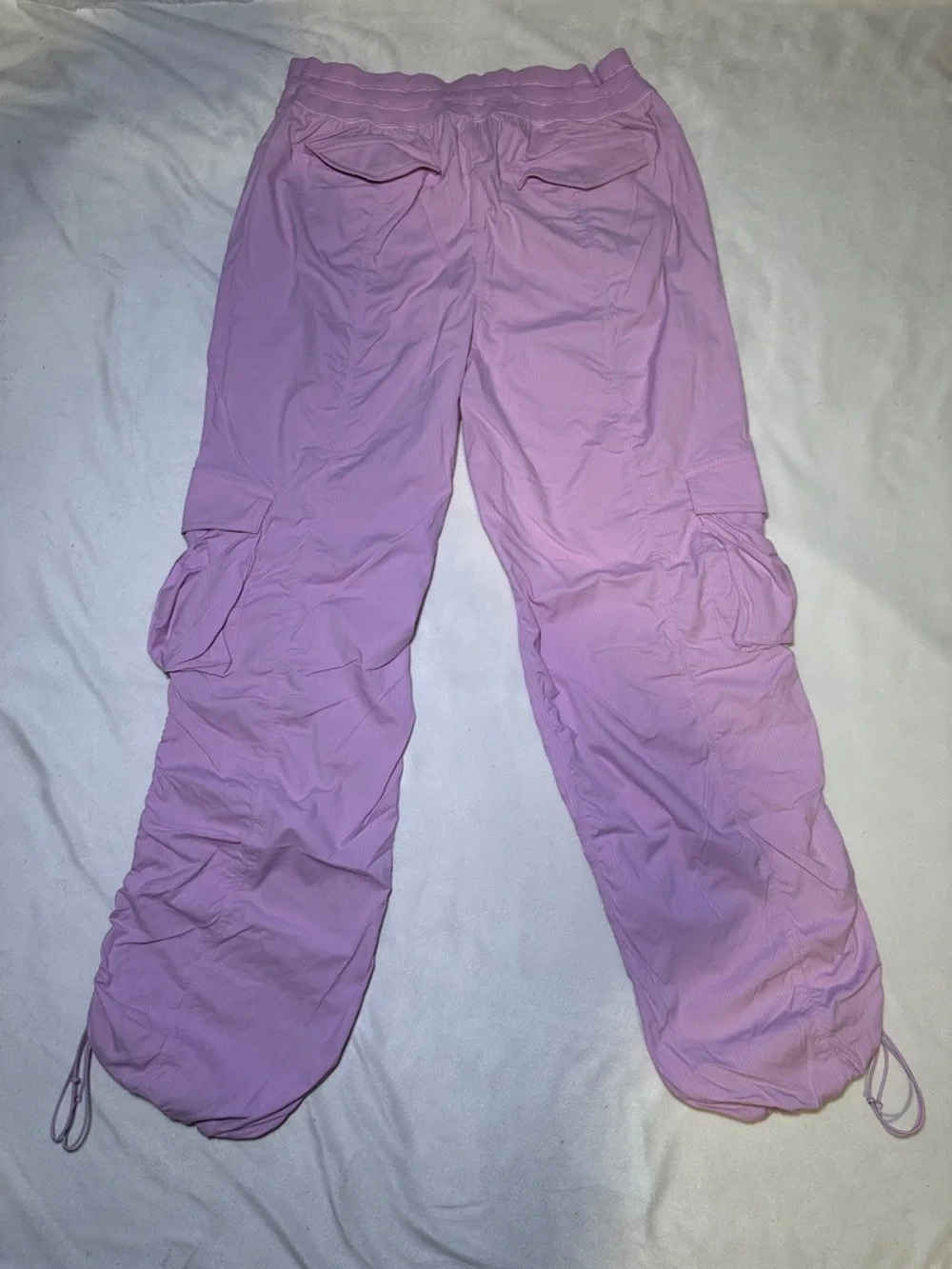 Lululemon Athletica Pink Dance Studio Relaxed-Fit Mid-Rise Cargo Pants Size M - Picture 4 of 15